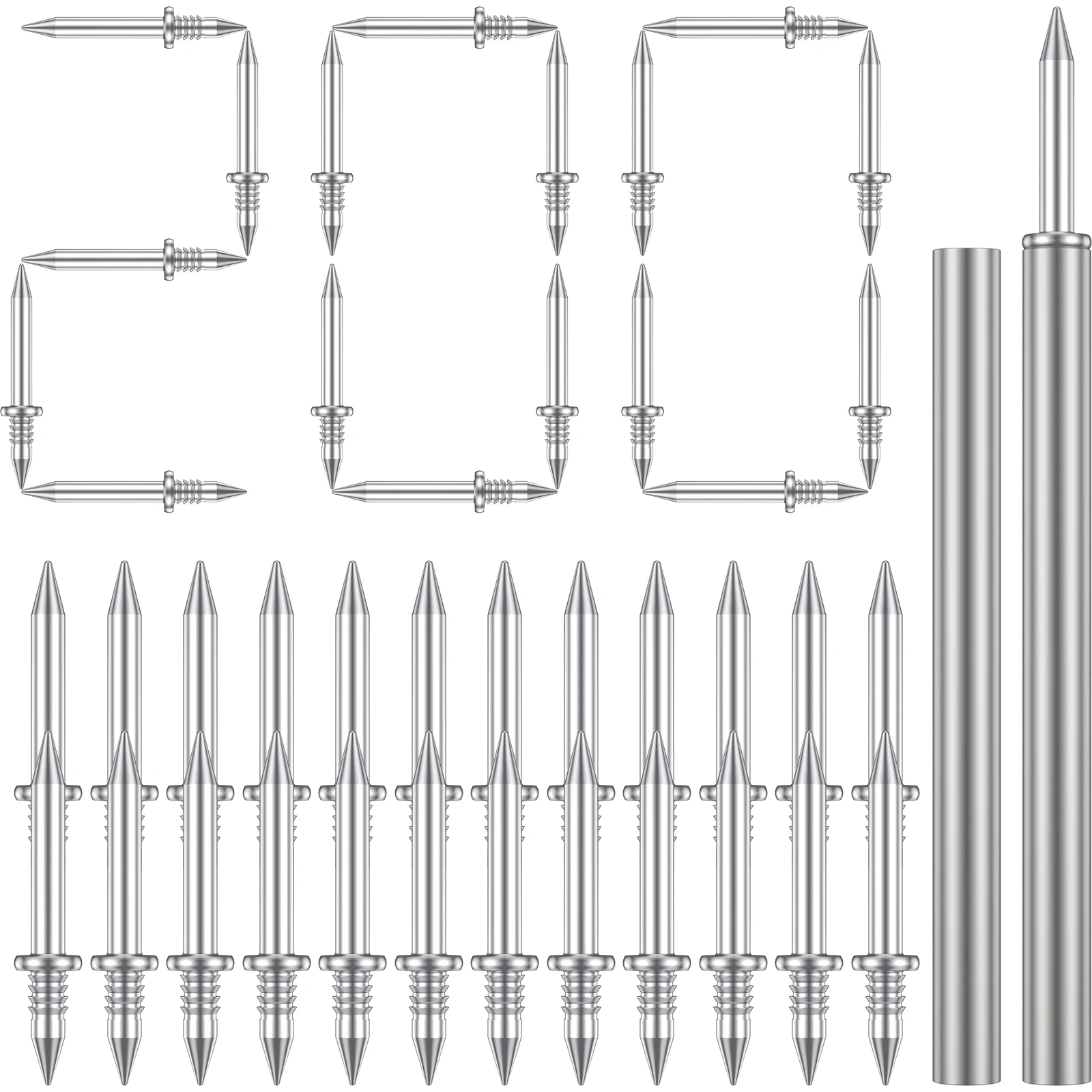 

200 шт. двухсторонние плинтусы, Бесшовные Металлические плинтусы для ногтей, без следов, стойкие к ржавчине, нитки для плинтуса
