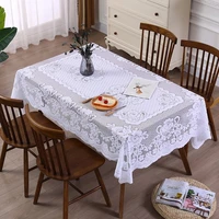 new embroidery lace tablecloth banquet party table cloth dinning rectangular tablecloths for picnic table cover nappe ronde r010