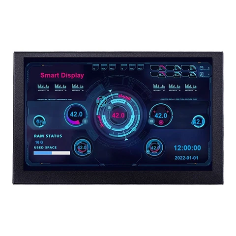 Плата управления драйвером ЖК-монитора с 5-дюймовым экраном AIDA64 Screen Auxiliary IPS для компьютера ITX PC Case