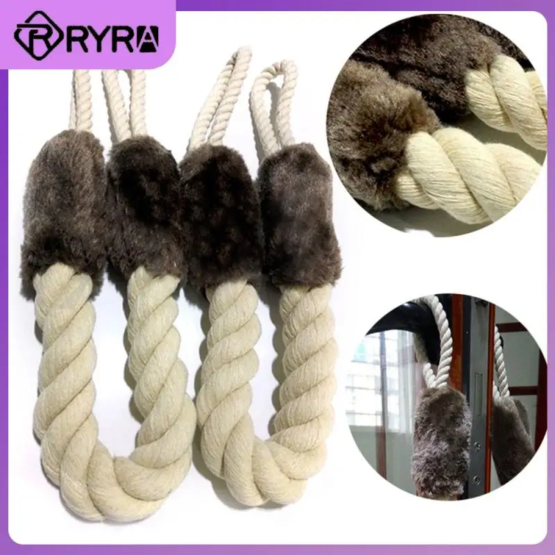 

Pets Rope Toy Biting Squeak Toy Dog Toy Rope Training Tool Pet Dog Toys Molar Tooth Bite Pet Game Rope Door Handle Door Stopper
