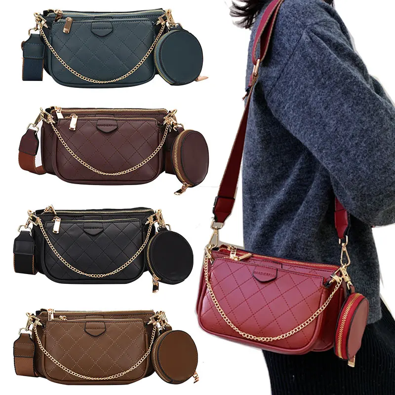 

Классические женские сумки с верхней ручкой 3 в 1, сумки-мессенджеры через плечо, вместительные композитные сумки, модная женская сумка для мобильного телефона на молнии