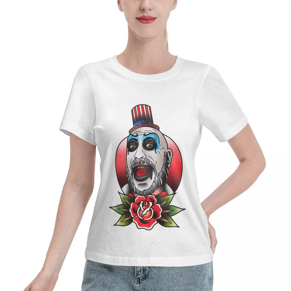 Женская Базовая футболка с коротким рукавом