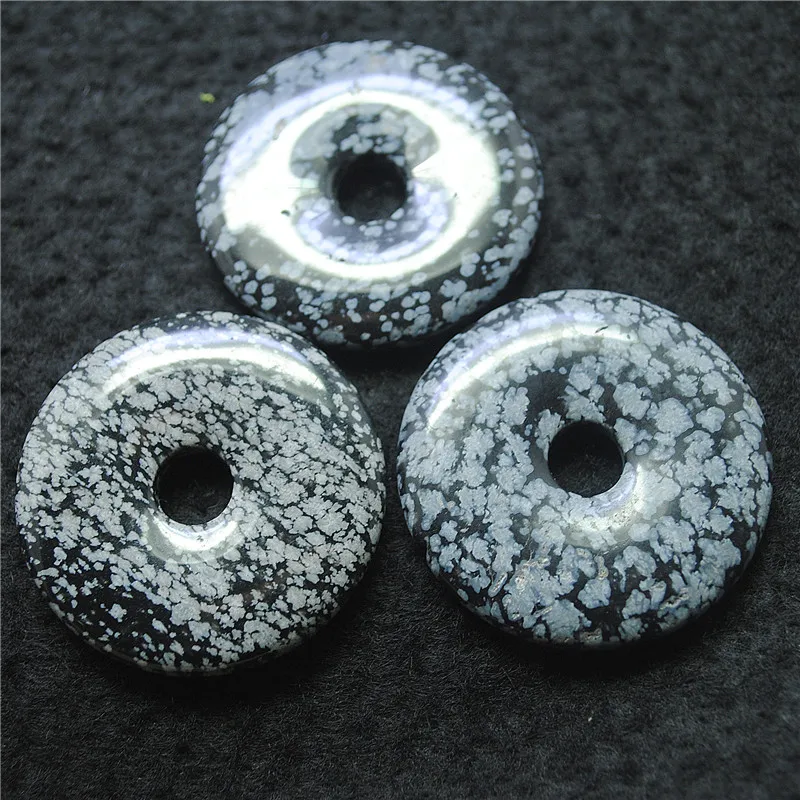 

3PC Women Pendants Donuts Shape Snowflake Obbistan Jaspers 30MM 40MM DIY Jewelry Accessories Wholesale Price Free Shippings