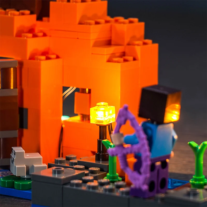 Строительный блок для тыквенной фермы освещение только в комплекте