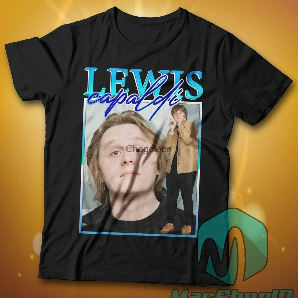 Льюис Капальди Винтажная футболка Hypebeast Вдохновляющие футболки музыка и