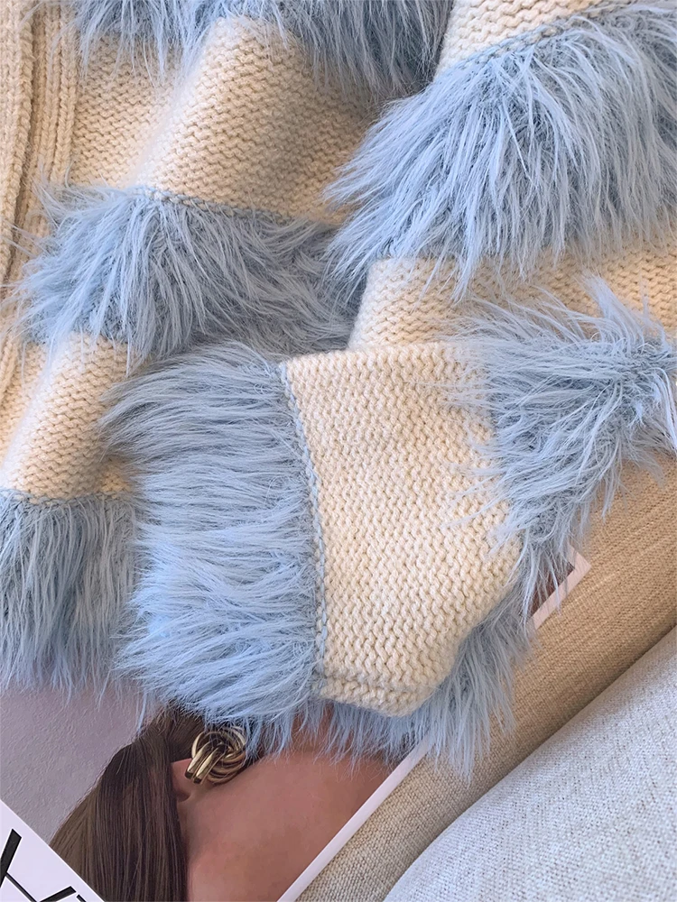 Женский кардиган с кисточками роскошный свитер в стиле Харадзюку винтажный