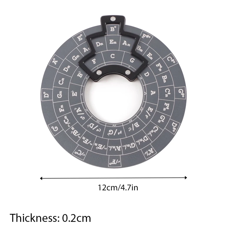 Круг из алюминиевого сплава с пятью колесами музыкальный инструмент для