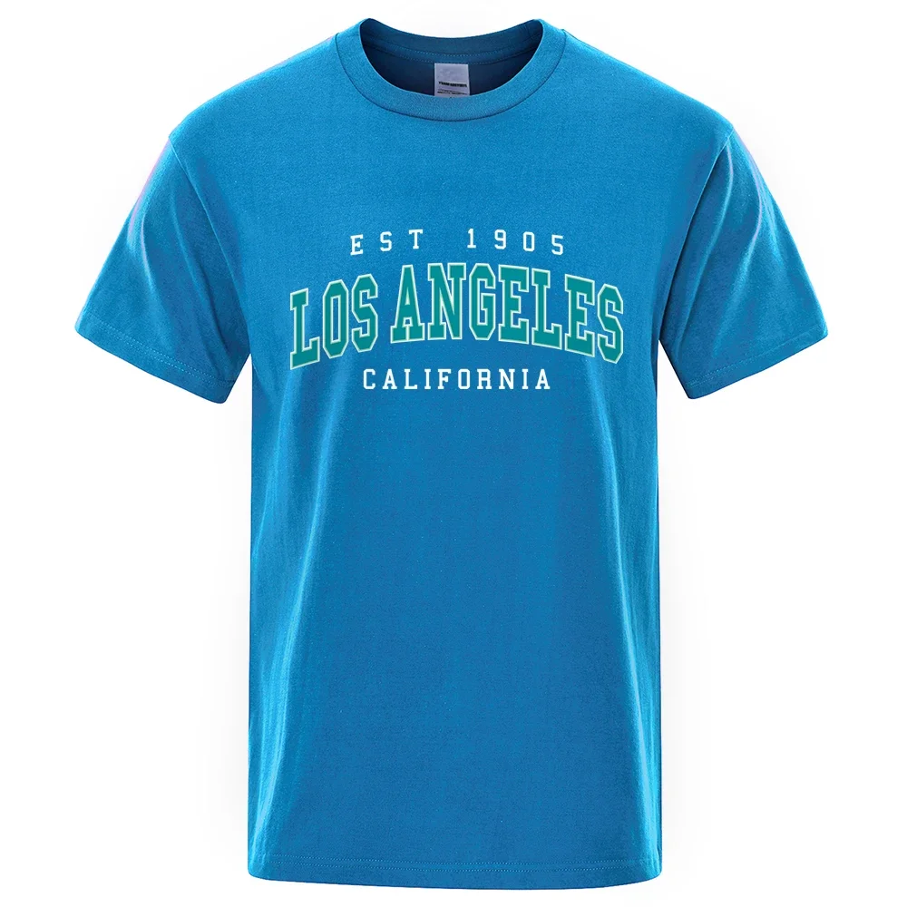 Футболка L0S с графическим принтом летняя хлопковая свободного покроя надписью