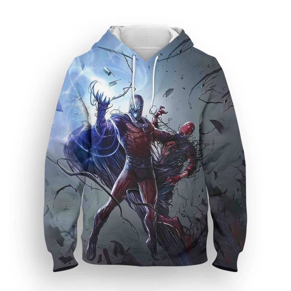 

Men's Sweatshirt Disney Marvel 3D Printed Magneto Hoodie Autumn Harajuku Cool Sweatshirt