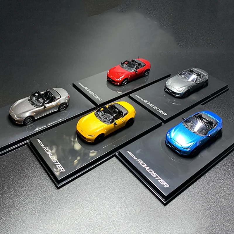 

Модель литая автомобиля GT Mazda MX-5, модель спортивного автомобиля в масштабе 1:64, Классическая коллекция игрушек для взрослых, подарок, сувенирный дисплей