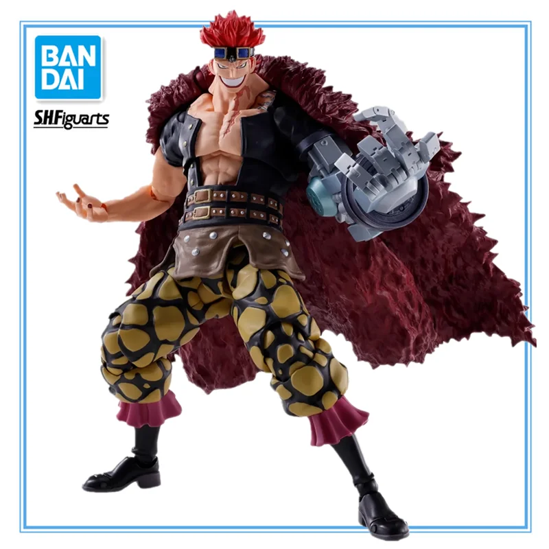 В наличии Bandai S.H. Фигуртс один кусок SHF Eustass детский рейд на Onigashima экшн-фигурки