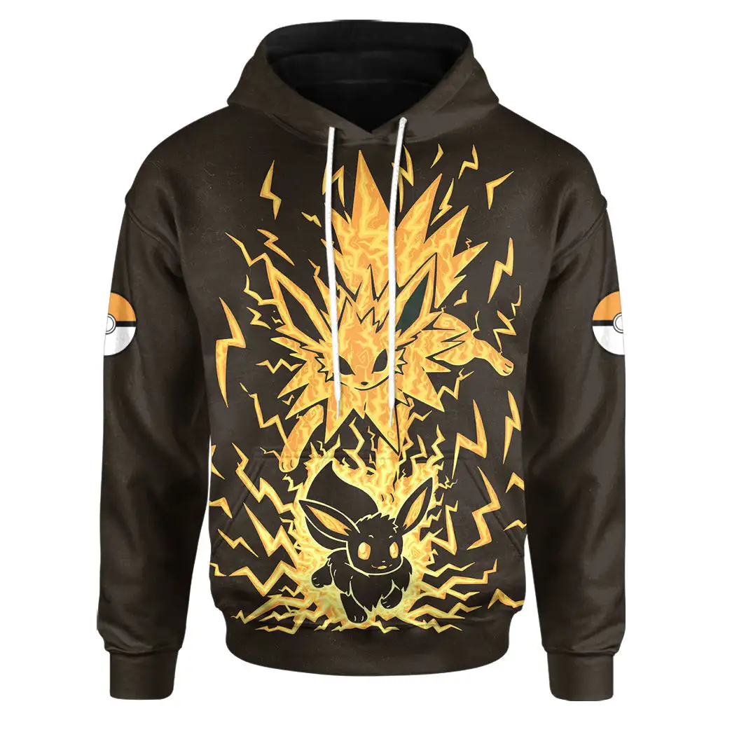 

2023 Pokemon Cool Hoodie Men's and Women's Sportswear 3D Hoodie PKM Custom Pokemon Children Y2K Hoodie