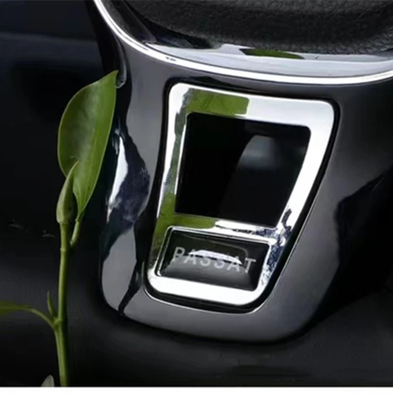 

For Golf 7 7.5 MK7 T-ROC Lavida Lamando Magotan Tiguan Passat B8 Car Steering Wheel Trim R Line Emblem Decorate Accessories