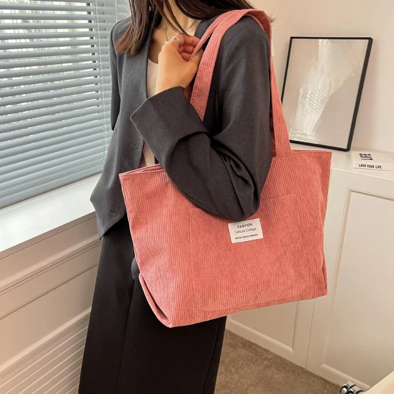Large-capacity Bag Women's Fashion Fresh and Simple Shoulder Bag Literary Leisure Student Tote Bag Handbags  Bags for Women