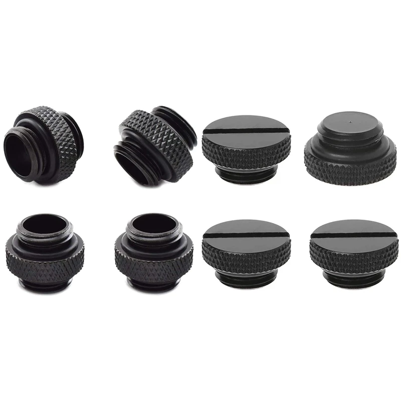 

4-Pack G1/4 Inch 5Mm Male To Male Connector With Sealed O-Ring With 4-Pack G1/4 Inch Plug Fitting With Coin Slot