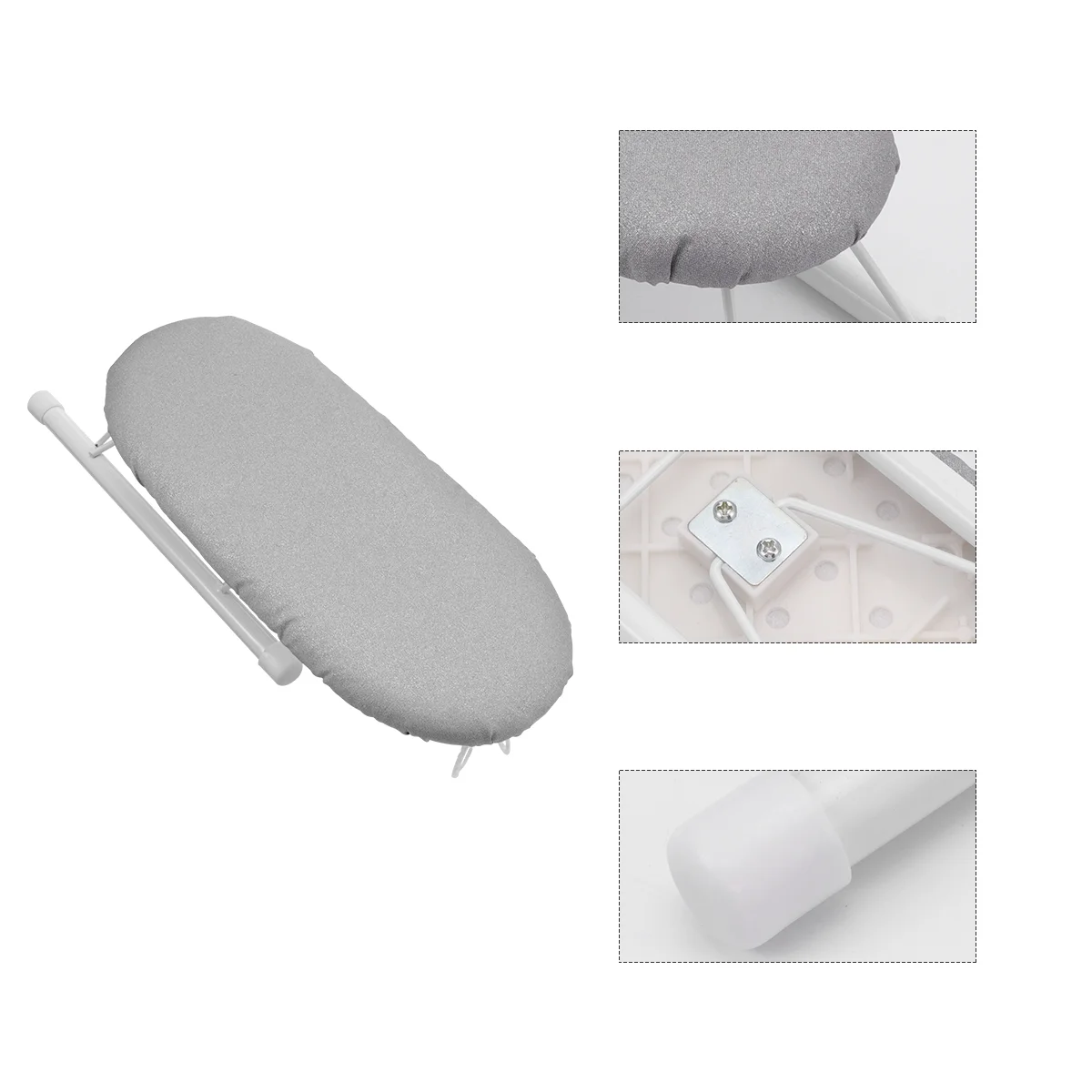 

Ironing Board Table Sleeve Folding Iron Clothes Accessories Mini Standfoldablequilters Miniature Bench Shelf Rack Travel Pad