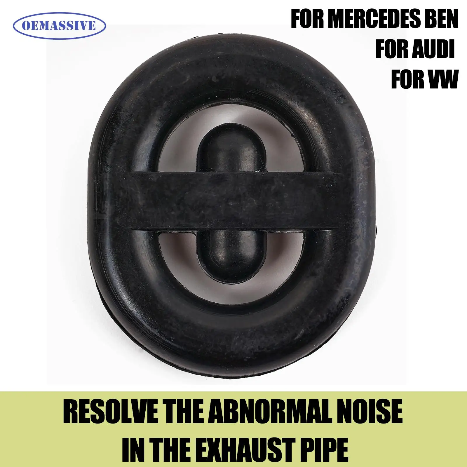 

OEMASSIVE автомобильная сменная вешалка для выхлопной трубы резиновое крепление для VW Caddy Golf Jetta Passat Audi Seat Mercedes Benz A 6014920082