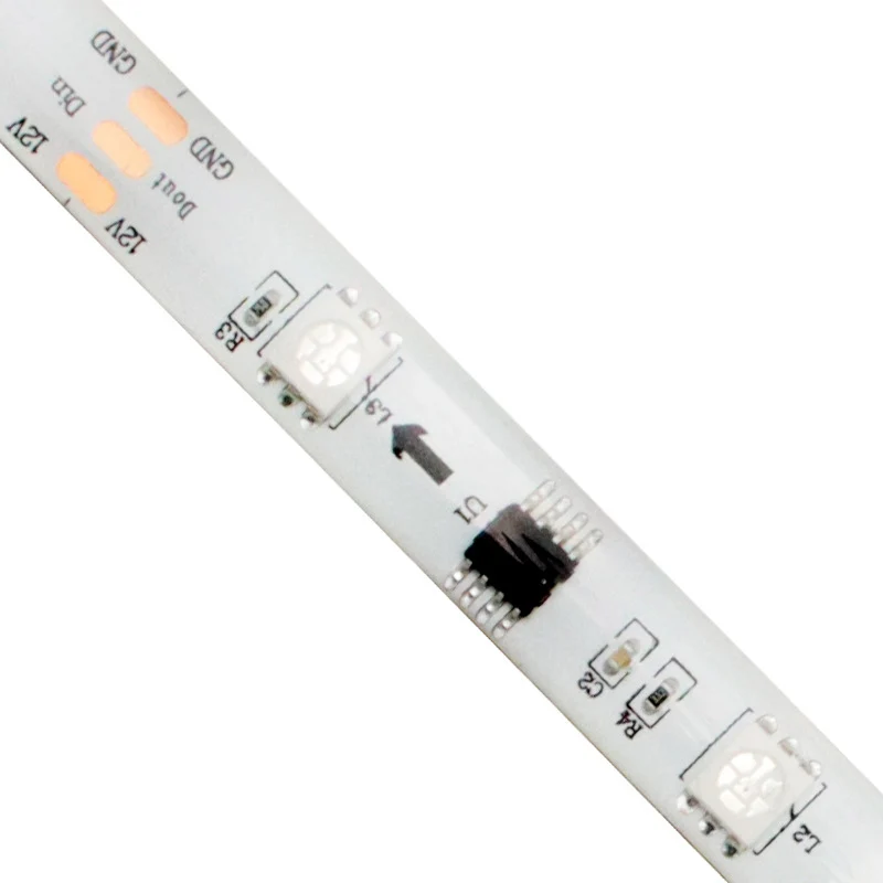 Модифицируемая Светодиодная лента WS2811 5 м 12 В постоянного тока IC Smart TV 5050 пикселей