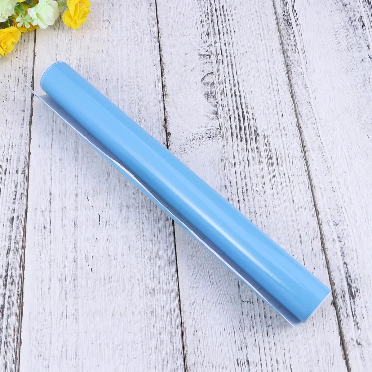 

Glossy Vinyl Film Gloss Glossy Car Wrap Foil Sticker with Air Bubble Free Motorcycle Car Wrapping(Bright Sky Blue)