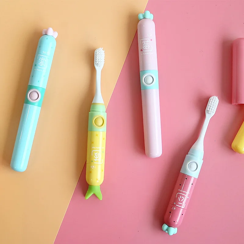 

Children's electric toothbrush Soft bristle toothbrush Deep cleaning electric toothbrush Battery electric toothbrush
