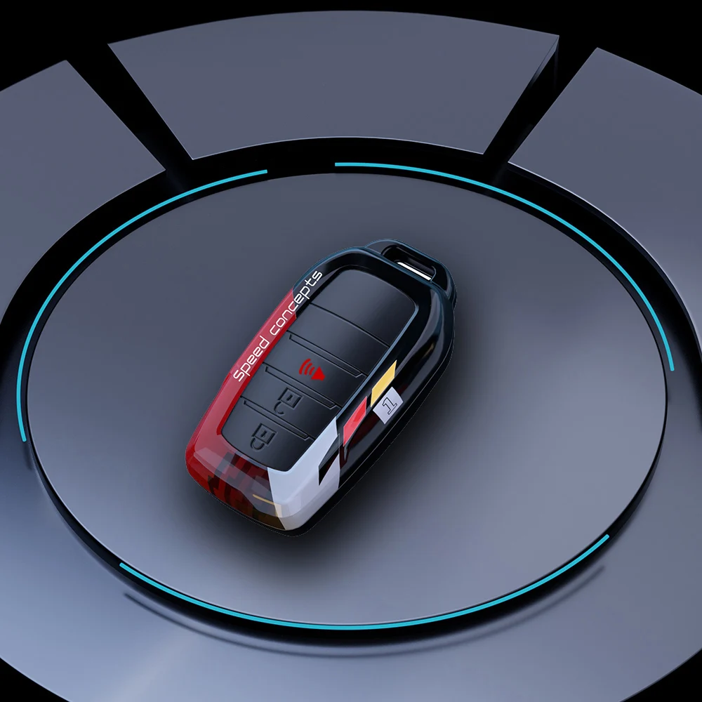 Чехол для автомобильного ключа с граффити Toyota RAV4 Highland Coralla Hilux Fortuner Land Cruiser