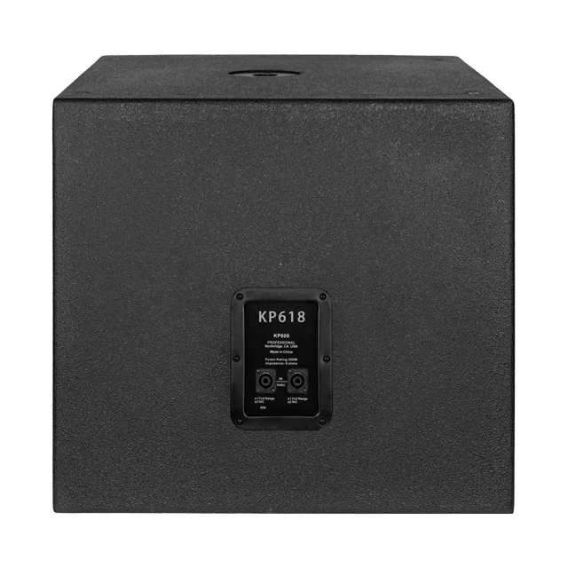 600 Вт/1200 Вт/2400 Вт KP618-18-дюймовый сабвуфер для профессионального аудио звукового
