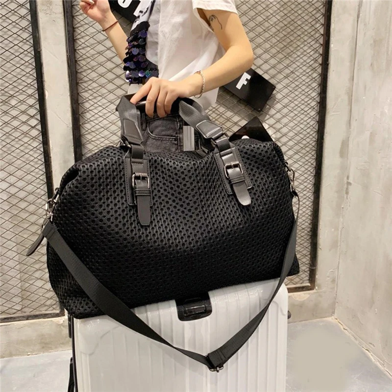 Купи Super Large Capacity Travel bag Luggage luxury designer purses and handbag brand female Tote bags for women Shopper Shoulder Bag за 2,221 рублей в магазине AliExpress