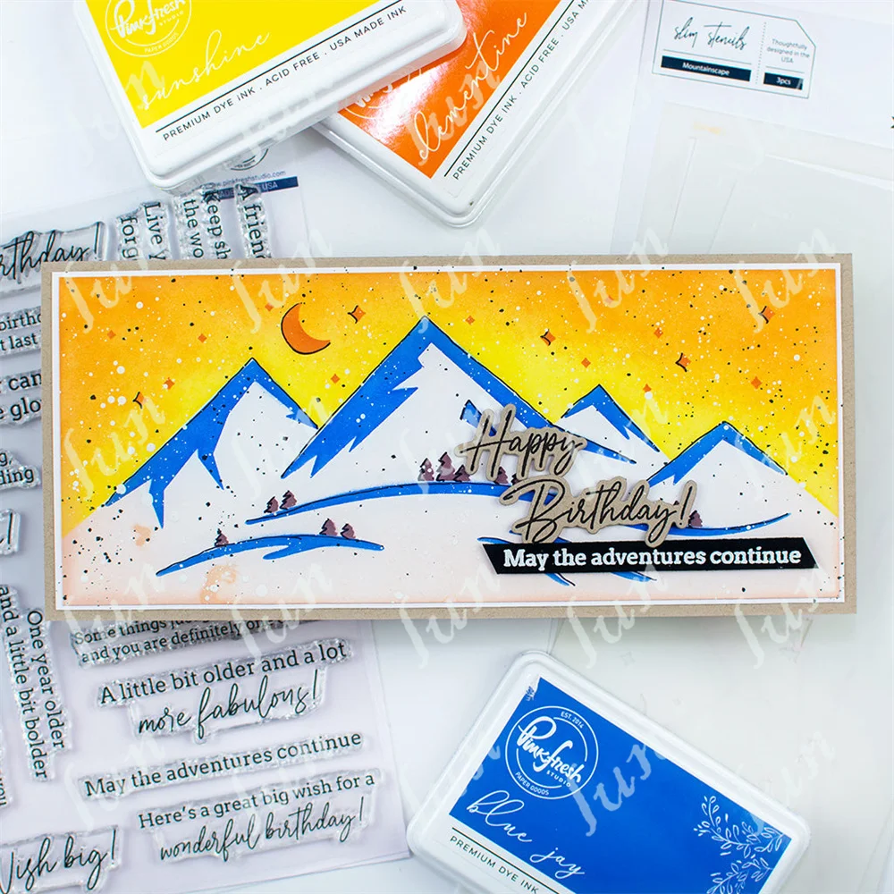 Трафареты для скрапбукинга Parchment