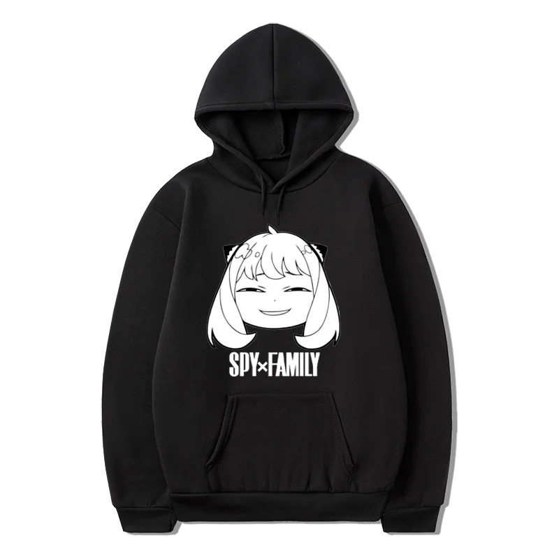 

Толстовка с капюшоном в стиле аниме «Шпион х семья Аня» для мужчин и женщин, спортивный костюм в стиле аниме Харадзюку, Сайтама оппай, пулове...
