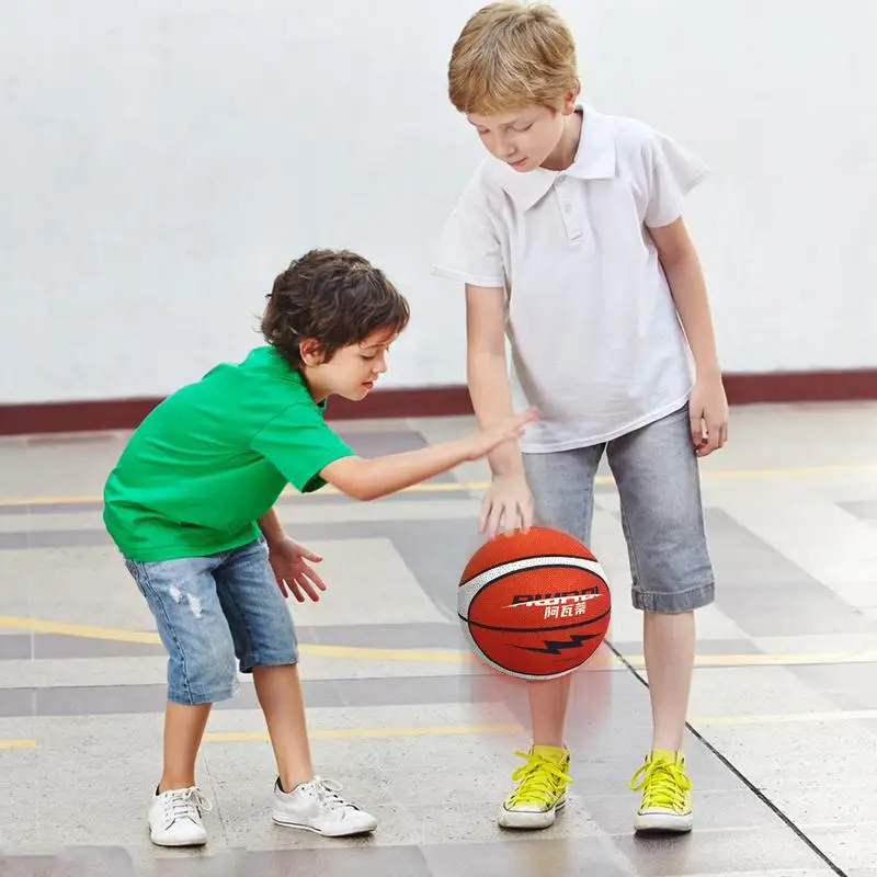 Бесшумный баскетбольный мяч для тренировок в помещении высокоэластичный