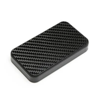 diy wallet carbon fiber credit card case rfid blocking bank card holders business compact coin purse customized money clip