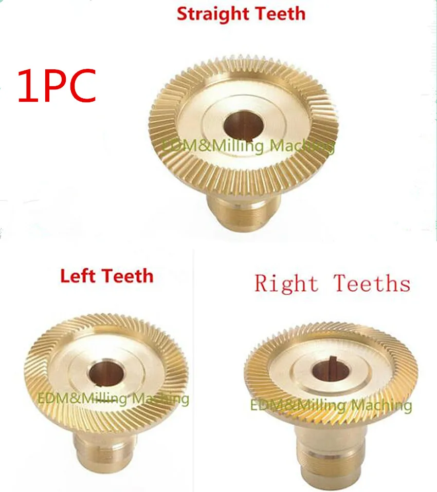 

Детали для фрезерного станка, используемые бронзовые Скошенные зубчатые редукторы для быстрого правого и левого зубьев для фрезерного станка