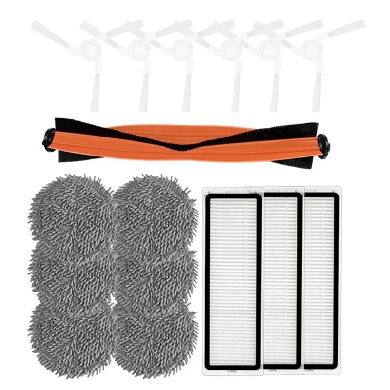 

Запчасти для самоочищающегося робота-пылесоса Xiaomi Mijia Pro STYTJ06ZHM, основная боковая щетка, фильтр для швабры