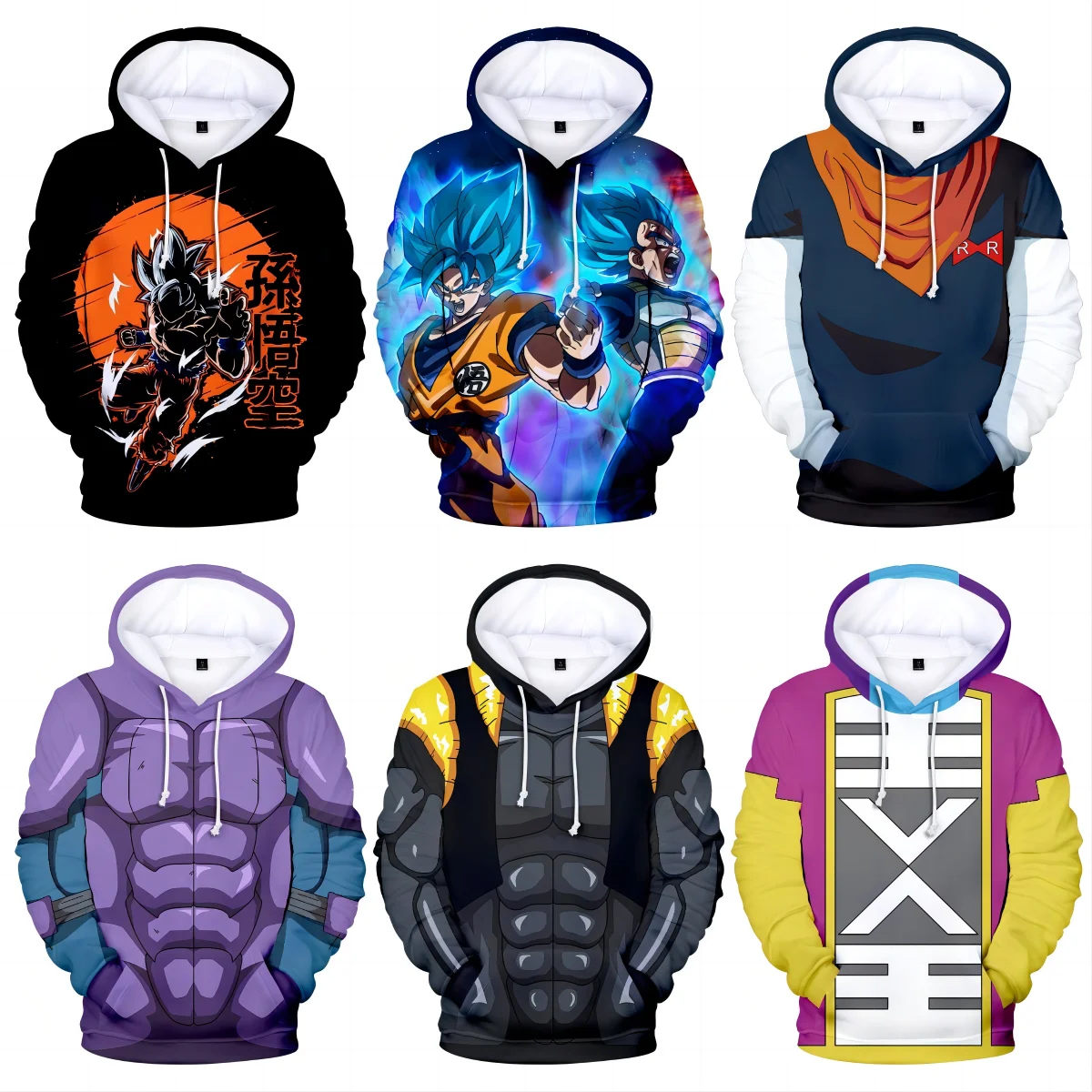 

Dragon Ball Super 3D Printing Cool Fashion Hoodie Long Sleeve Boys Girls Cartoon Sweatshirt Clothes Kids Hoodie Clothes Y2k