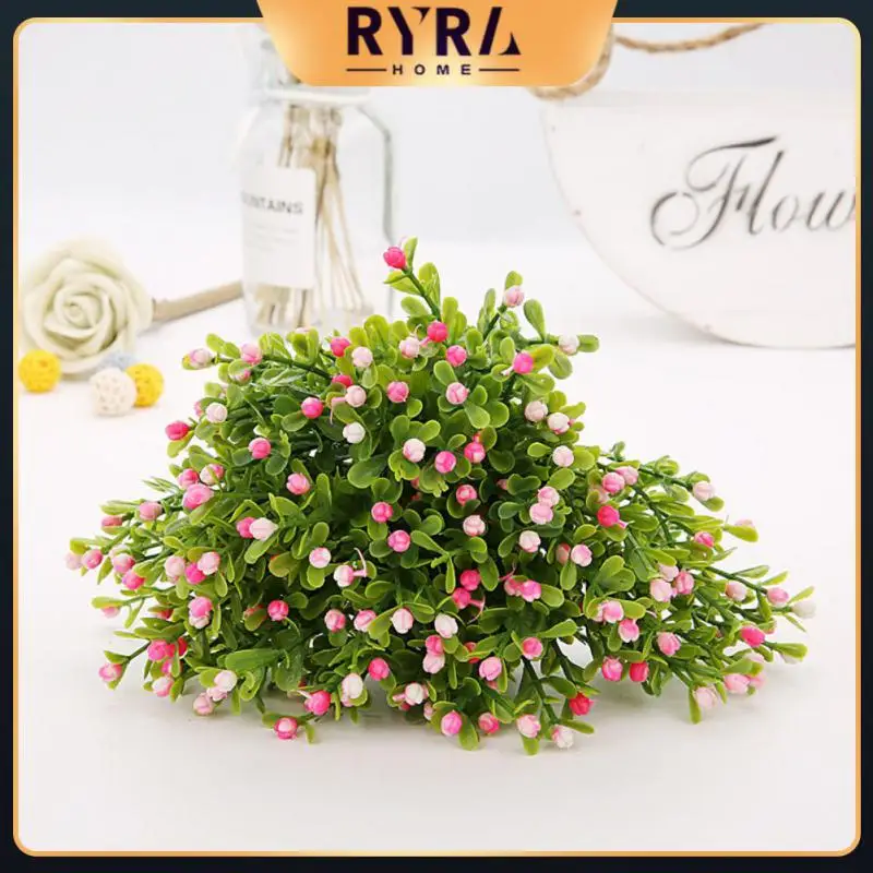 

Home Deco Wish French Living Room Wedding Supplies Kawaii Room Decor Mini Leaf Bouquet Artificial Room Decoration Aesthetic