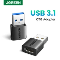 2 переходника Type-C на USB-A от UGREEN за 248 руб с купоном продавца