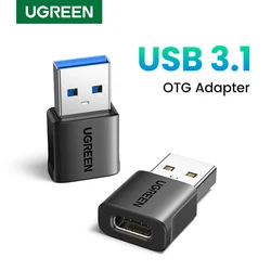 2 переходника Type-C на USB-A от UGREEN за 248 руб с купоном продавца