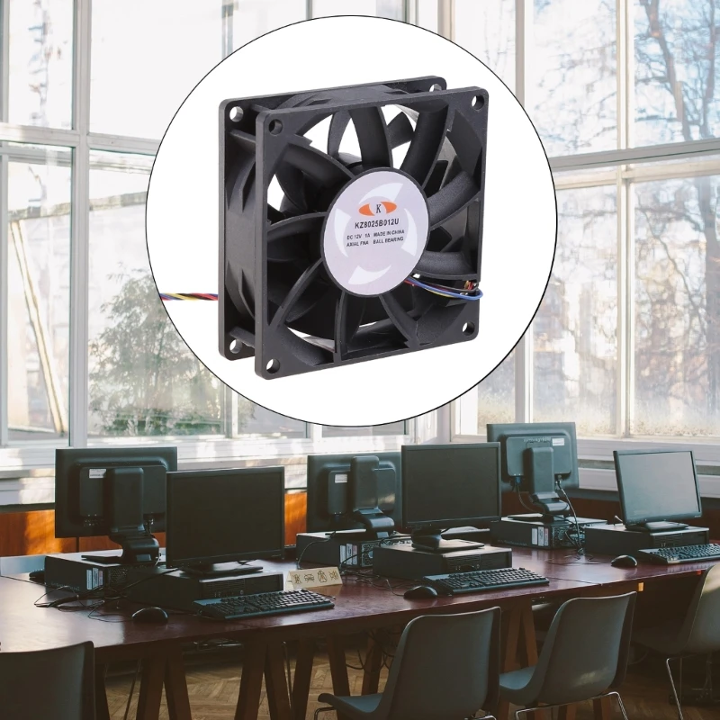 Охлаждающая способность двухскоростного вентилятора с бесшумным