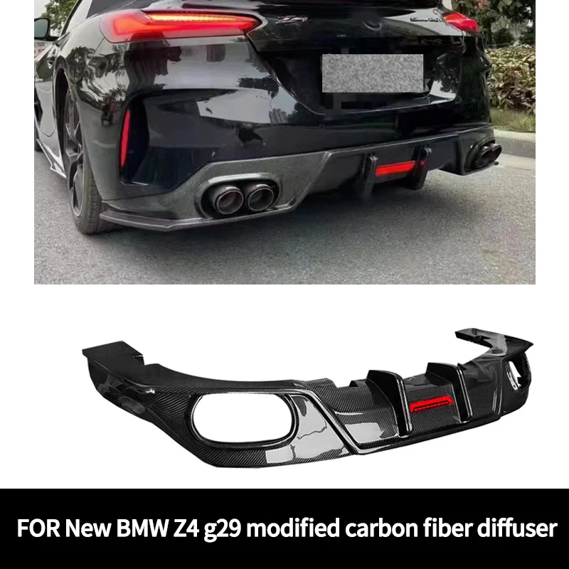 

For BMW Z4 g29 carbon fiber front bumper rear diffuser
