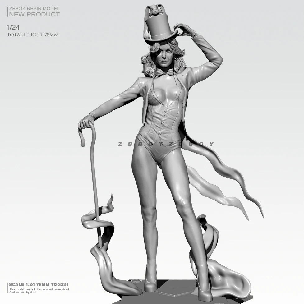 

1/24 набор моделей из смолы, красивая бесцветная и самособранная фотография