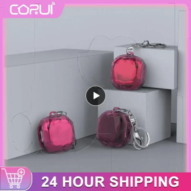 

3d Case High-quality Silicone Clear Earphone Case Anti-dust Fashion Wireless Earphone Protective Cover Box Transparent