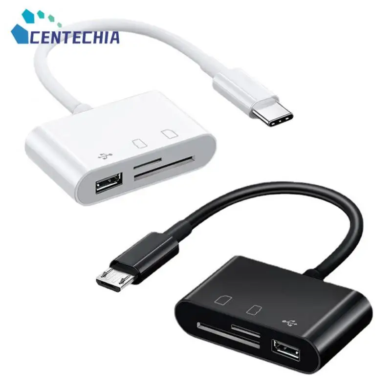 

Портативный адаптер Type-c Micro Usb Type C кардридер Usb-c карта памяти Otg адаптер Многофункциональный Usb Android удобный