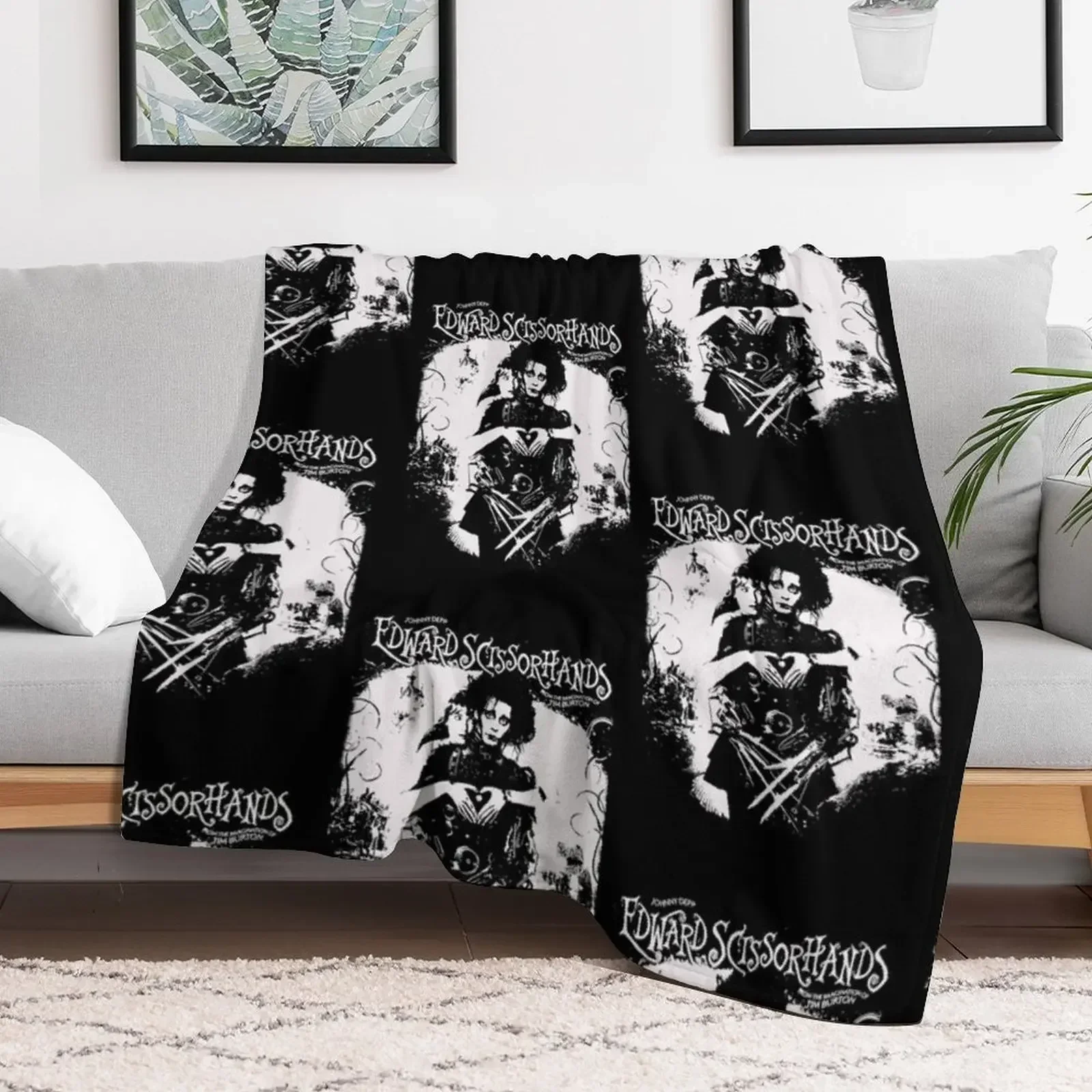 Эстетическое одеяло с руками-ножницы Эдварда роскошные одеяла для сна