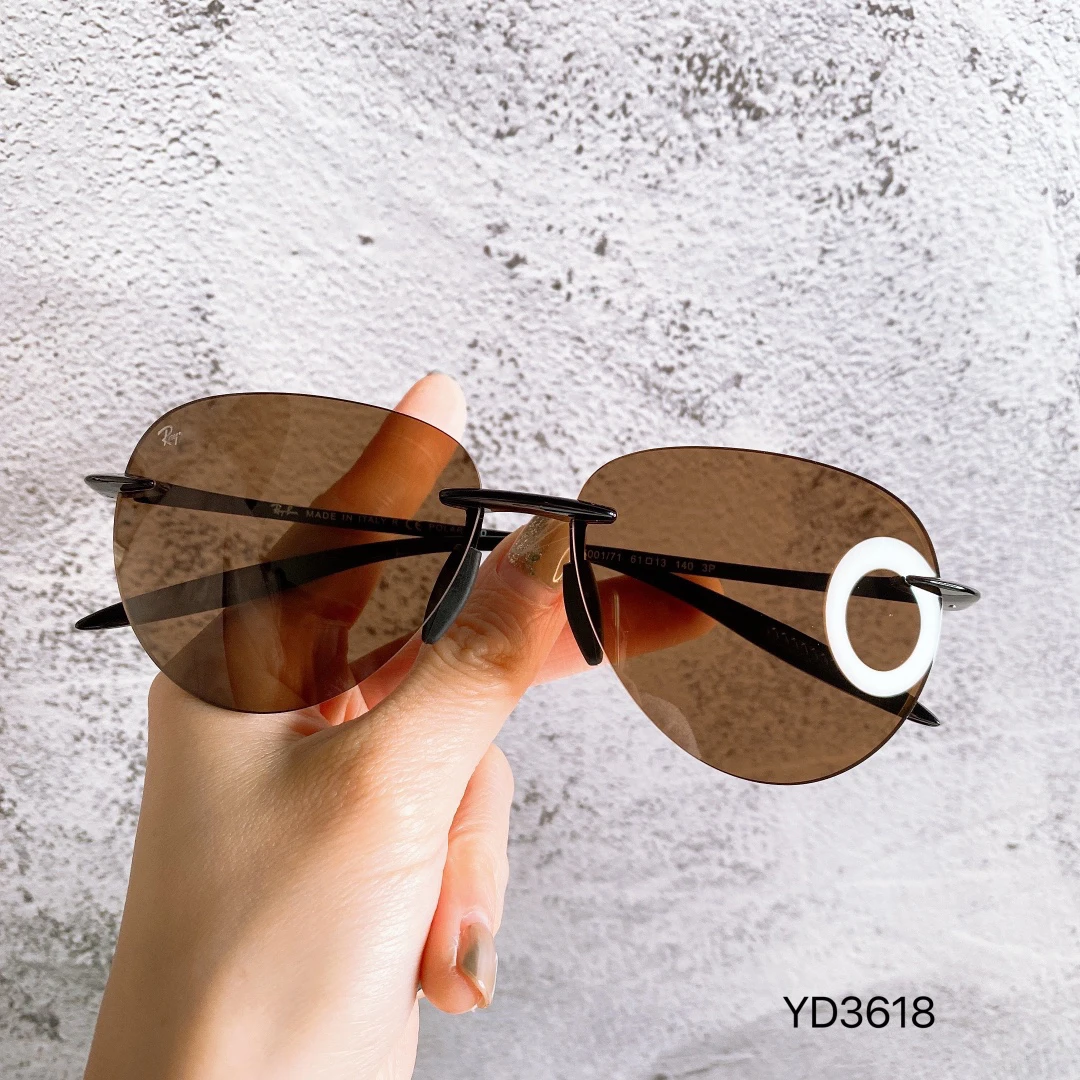 

Men's Sunglasses Sports Cycling Driving Sunglasses Fashion Popular Glasses Frameless R.B