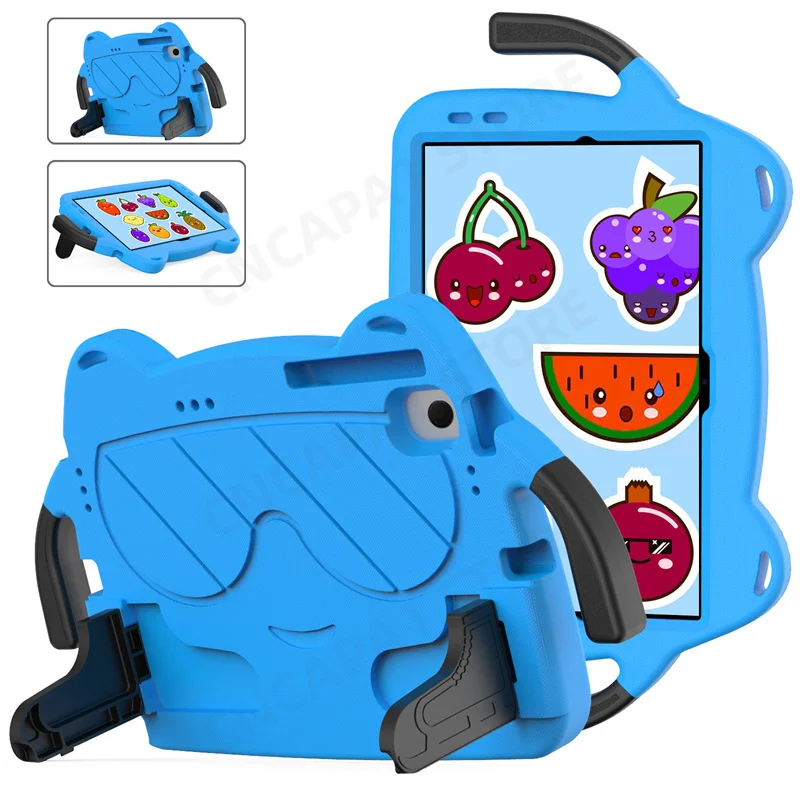 

Детский чехол из ЭВА для Samsung Galaxy Tab S6 Lite 2022, флейта, Ручной Чехол для Samsung Tab S6 Lite 10,4 дюйма, P610, P615