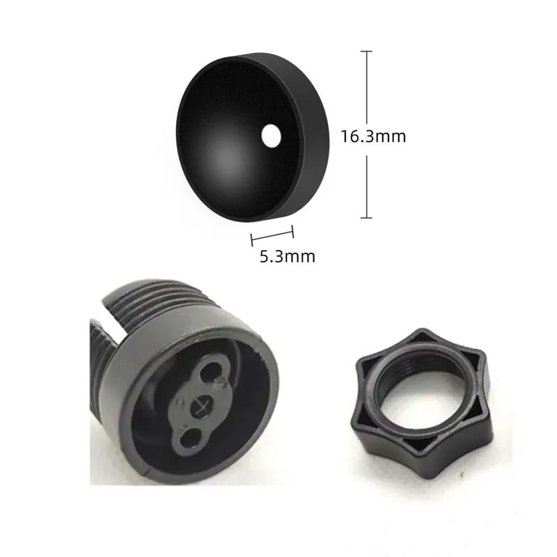 

Аксессуары для шаровой головки 17 мм, держатель телефона для автомобиля, детали основного корпуса, заднего сиденья, защелкивающиеся зажимные гайки, резьбовые детали