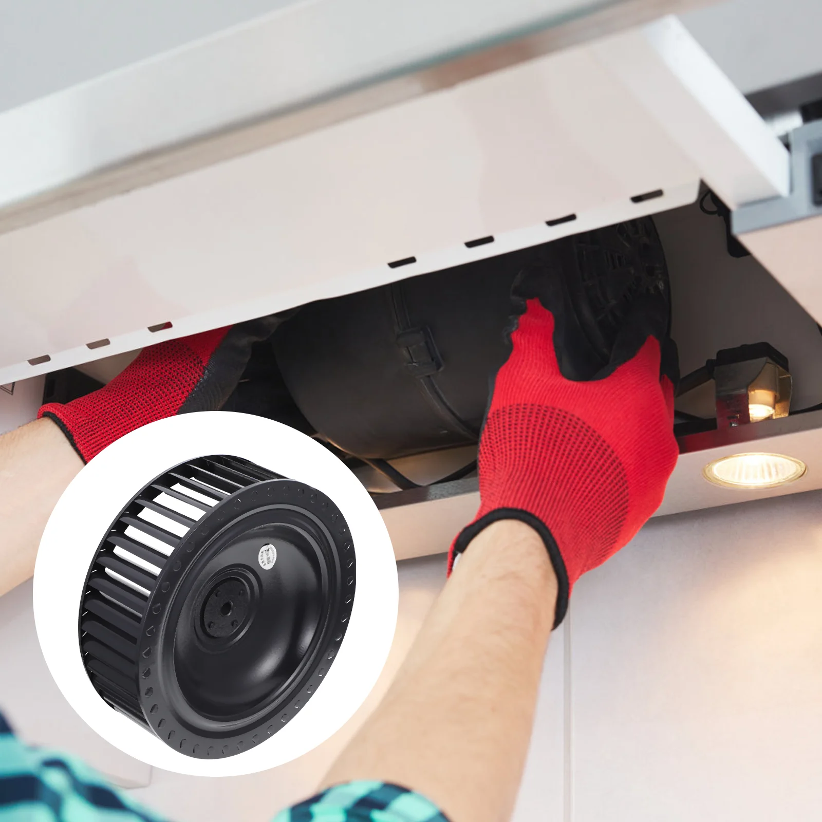 

Fan Motor Vent Hood Exhaust Range Kitchen Replacement Parts Bathroom Wind Wheel Mounted Direct Rv General Stove