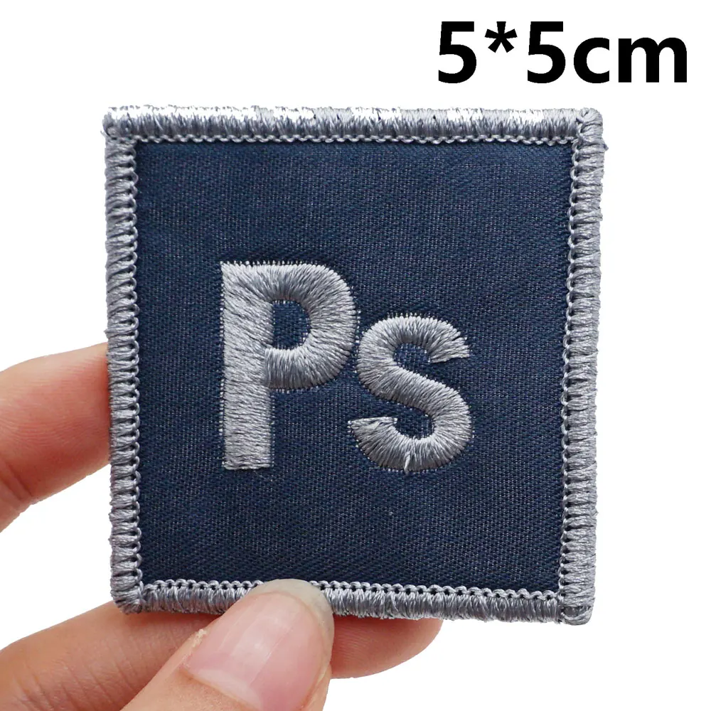 Программное обеспечение логотип вышитые нашивки-аппликация швейная этикетка