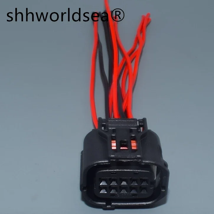 Shhworldsea 10pin 0 6 мм 12380 6189-1134 Водонепроницаемый автомобильный разъем датчика