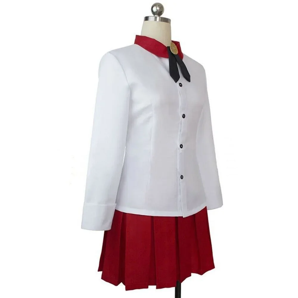 Унисекс аниме косплей костюмы Takimoto Hifumi Хэллоуин Униформа Индивидуальный размер